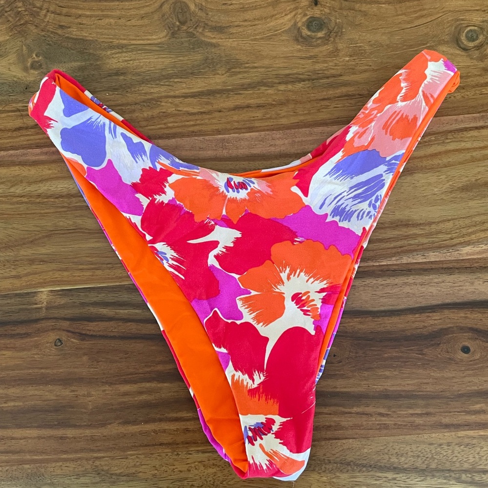L*Space cabana bikini bottom in superbloom